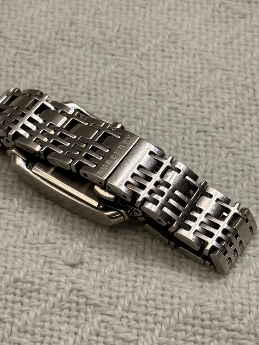 Burberry Silver Stainless Steel Wrist Watch #19